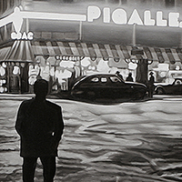 "Pigalle" oil on linen 72"x96" - sold